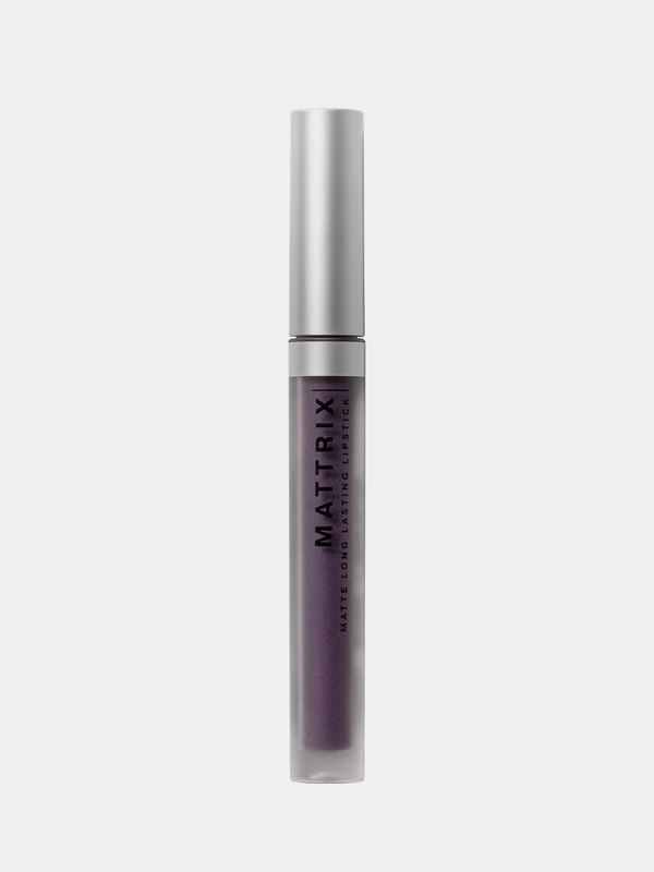 Жидкая матовая помада Influence Beauty MATTRIX, тон 12, темный фиолетово-бордовый, 1,8 мл