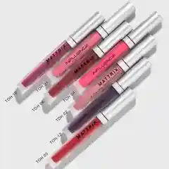 Жидкая матовая помада Influence Beauty MATTRIX, тон 12, темный фиолетово-бордовый, 1,8 мл