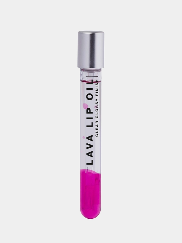Двухфазное масло для губ Influence Beauty LAVA LIP OIL, тон 06, прозрачная фуксия, 6 мл