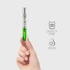 Двухфазное масло для губ Influence Beauty LAVA LIP OIL, тон 04, прозрачный салатовый, 6 мл