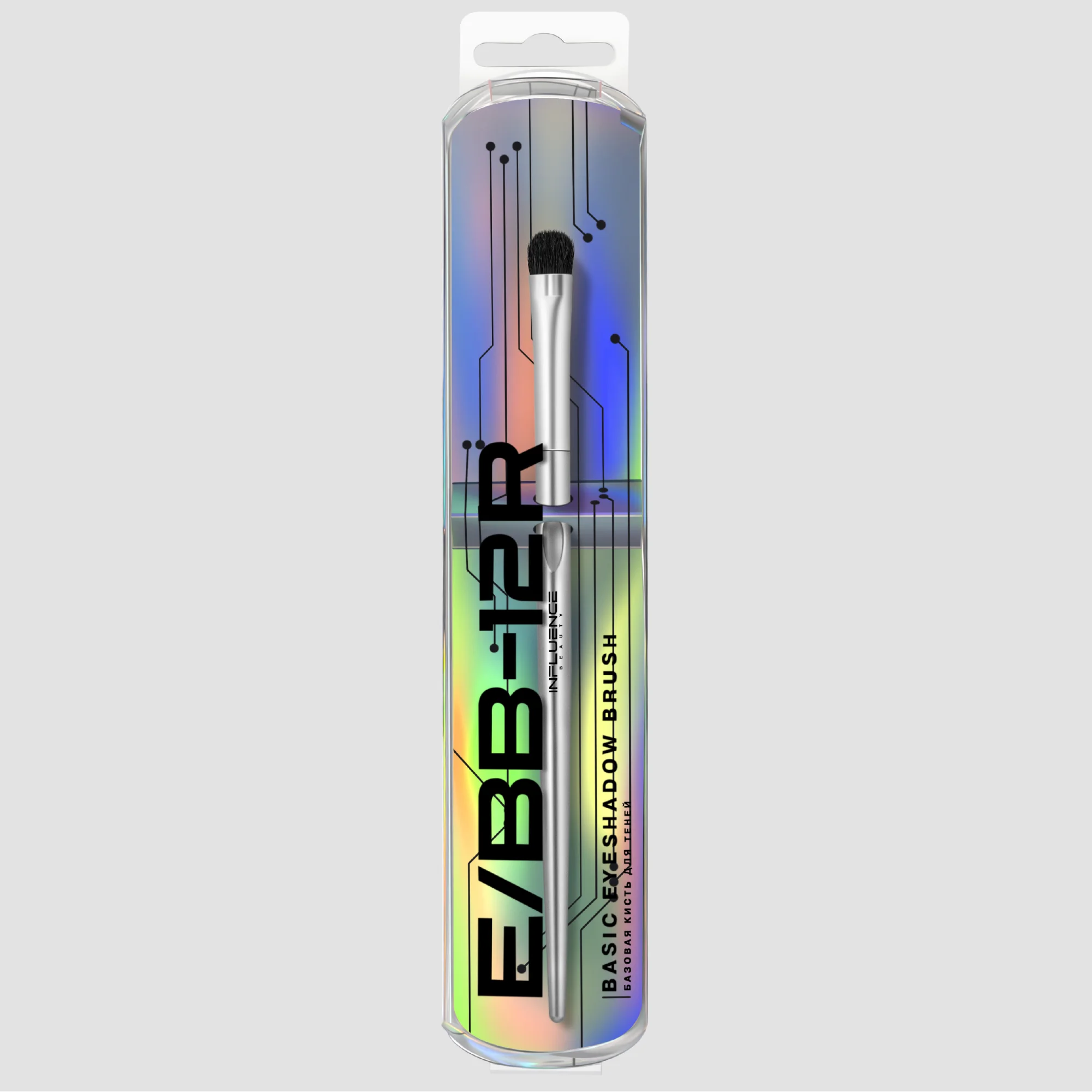 Базовая кисть для теней Influence Beauty "E/BB-12R"