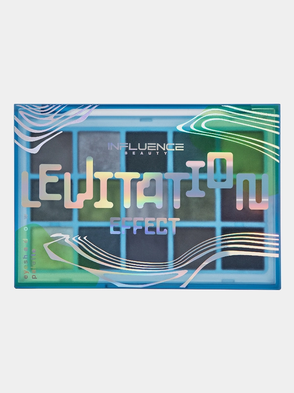Палетка теней Influence Beauty Effect Levitation, 15 оттенков, 15 г