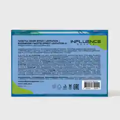 Палетка теней Influence Beauty Effect Levitation, 15 оттенков, 15 г