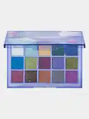 Палетка теней для век Influence Beauty METAVERSE, 15 сияющих дуохромных оттенков, 15 г