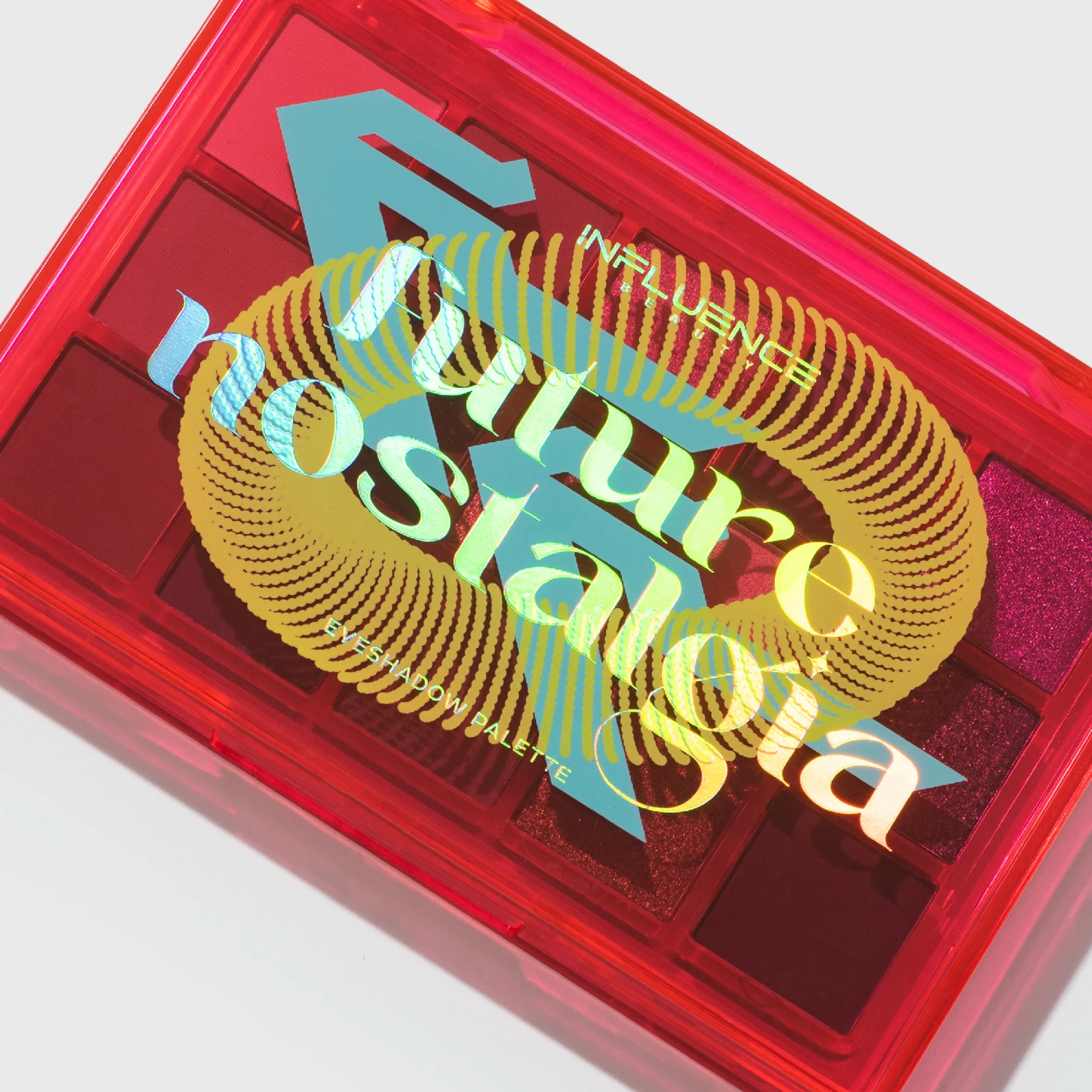Палетка теней для век Influence Beauty FUTURE NOSTALGIA, нюдовая палитра, 15 г