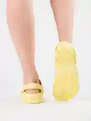 Желтый сабо женские из ЭВА