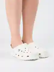 Белый сабо женские из ЭВА
