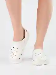 Белый сабо женские из ЭВА