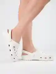 Белый сабо женские из ЭВА
