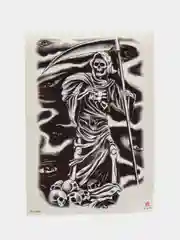 Алый временная переводная татуировка "Воины, птицы, черепа и др.",  21х15 см