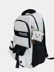 Черный рюкзак женский, школьный, портфель повседневный, подростковый