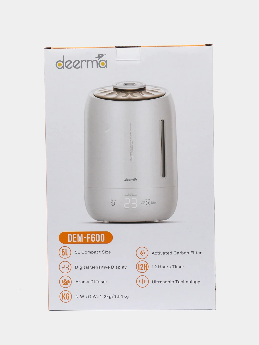 Воздухоувлажнитель Deerma DEM-F600 White