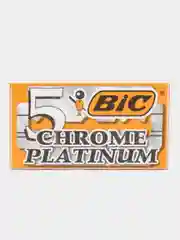 Лезвия двусторонние BIC Chrome Platinum К5, 5 штук