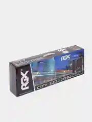 Черный самокат детский RGX GRAFFITI, рост 115-155 см, колеса 125 мм