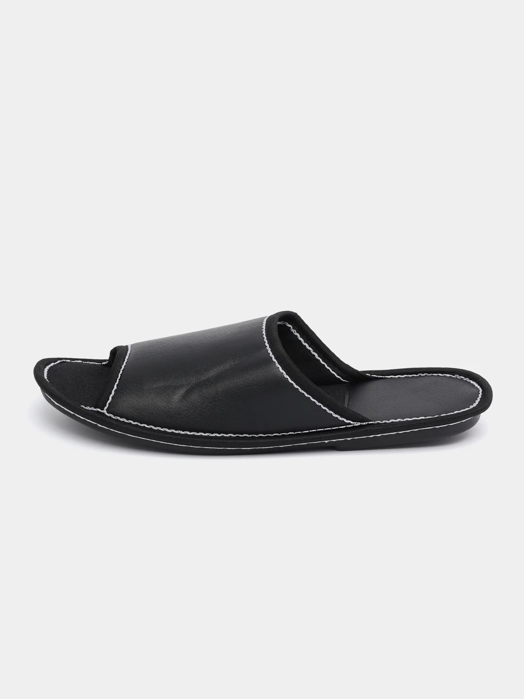 Терракотовый тапочки домашние мужские из экокожи Soft Slippers