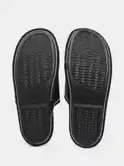 Терракотовый тапочки домашние мужские из экокожи Soft Slippers