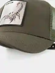 Зелёный хаки кепка сетчатая