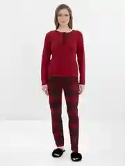 Красный пижама женская Lentex Мари