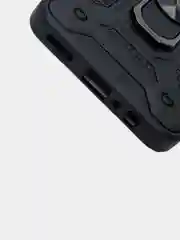 Чехол Realme С51, C53, Realme Note 50 противоударный, с металлической подставкой кольцом