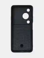 Чехол Huawei Nova Y72 / Хуавей Нова Ю72 противоударный, с металлической подставкой кольцом