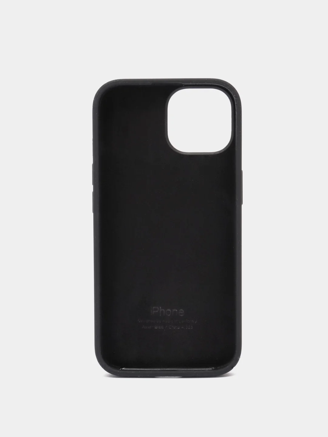 Черный чехол Silicone Case для iPhone (Айфон) 11, 13, 14, 15, Pro, Pro Max