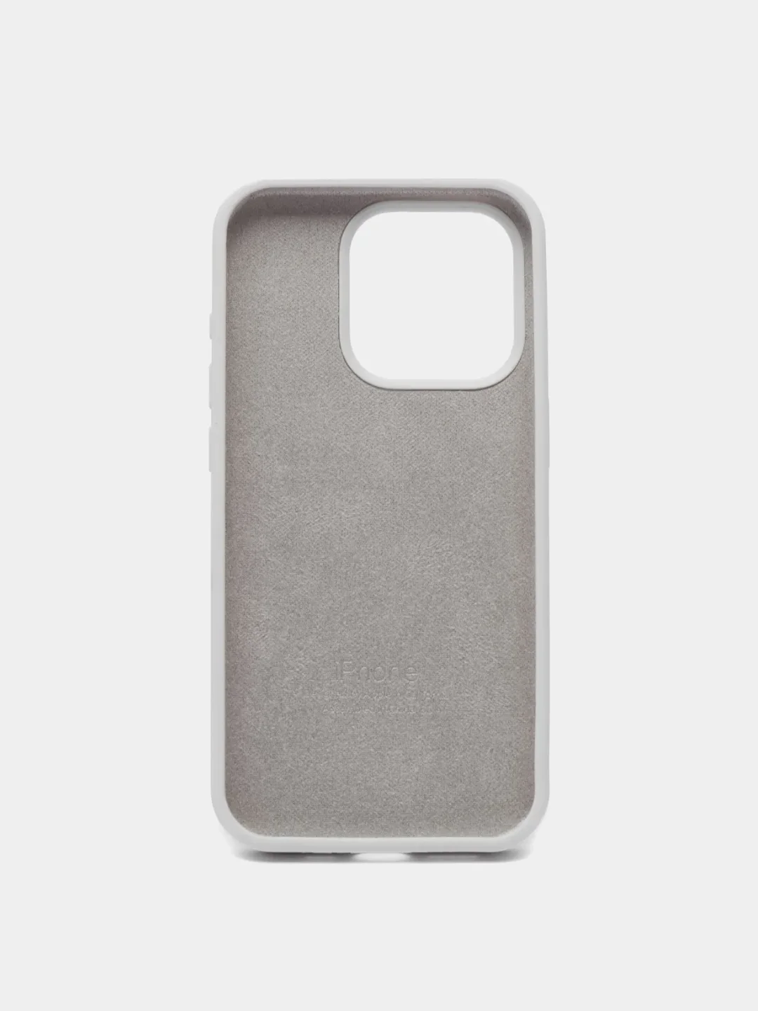 Белый чехол Silicone Case для iPhone (Айфон) 11, 13, 14, 15, Pro, Pro Max