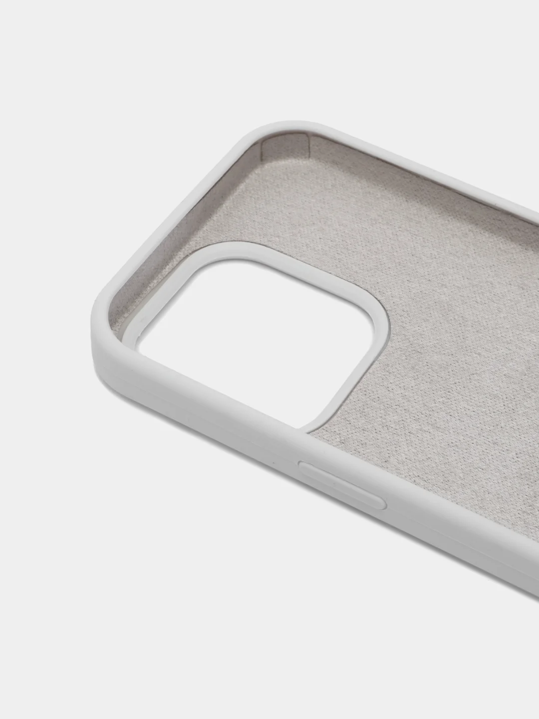 Белый чехол Silicone Case для iPhone (Айфон) 11, 13, 14, 15, Pro, Pro Max