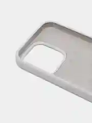 Белый чехол Silicone Case для iPhone (Айфон) 11, 13, 14, 15, Pro, Pro Max