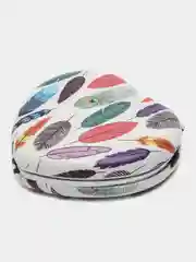 Желтый зеркало складное, карманное, косметическое