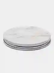 Белый зеркало складное, карманное, косметическое
