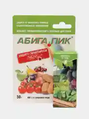 Абига-пик, 50 г, для борьбы с комплексом грибных и бактериальных болезней