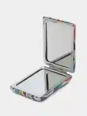 Бирюзовый зеркало складное, карманное, косметическое