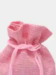 Розовый мешочек подарочный из холщи, разные цвета, 10х14см, холщевый мешок, подарок, упаковка
