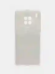 Синий чехол на Huawei Nova 8i/Honor 50 lite / Хонор 50 Лайт прозрачный с рисунком, защита камеры