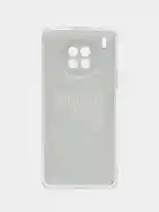 Синий чехол на Huawei Nova 8i/Honor 50 lite / Хонор 50 Лайт прозрачный с рисунком, защита камеры