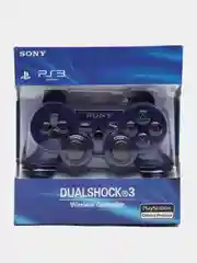 Синий джойстик пс3, контроллер Sony PS3, джойстик на сони пс3
