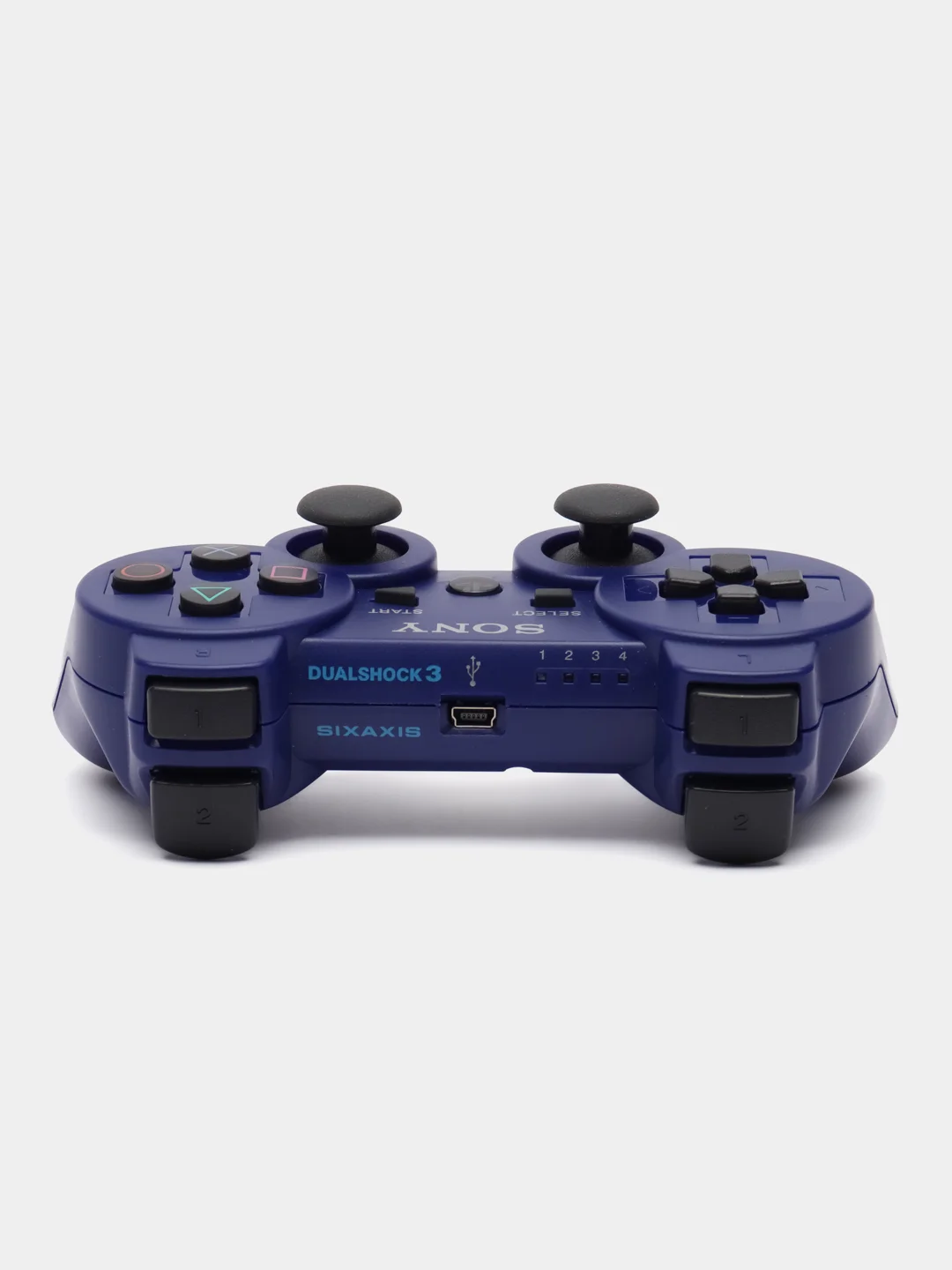 Синий джойстик пс3, контроллер Sony PS3, джойстик на сони пс3