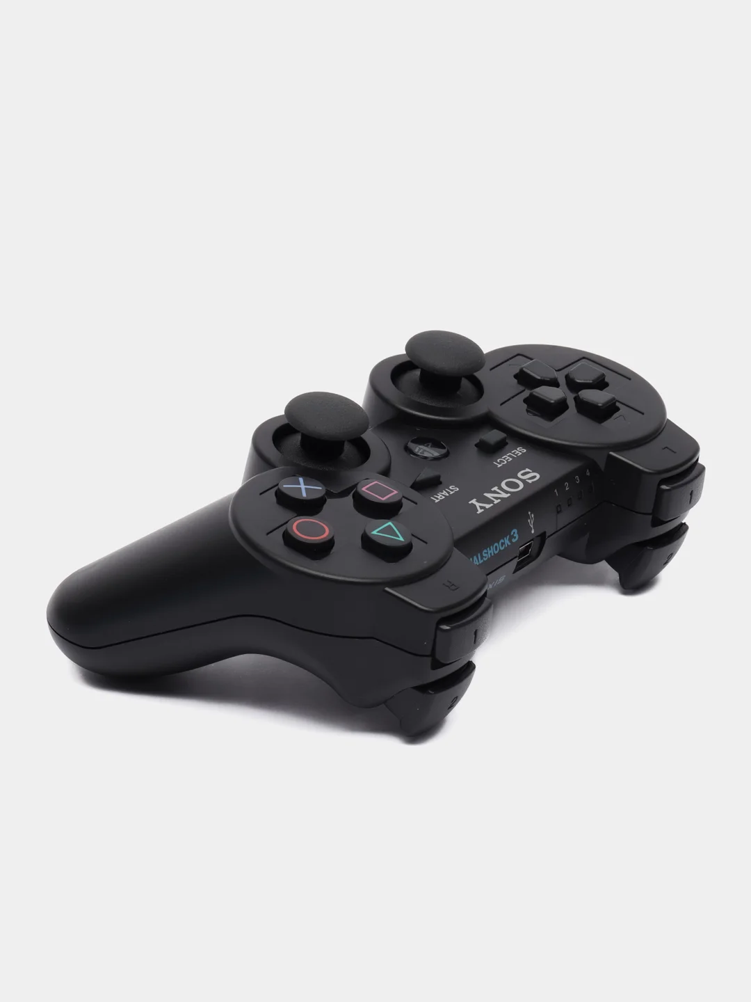 Черный джойстик пс3, контроллер Sony PS3, джойстик на сони пс3