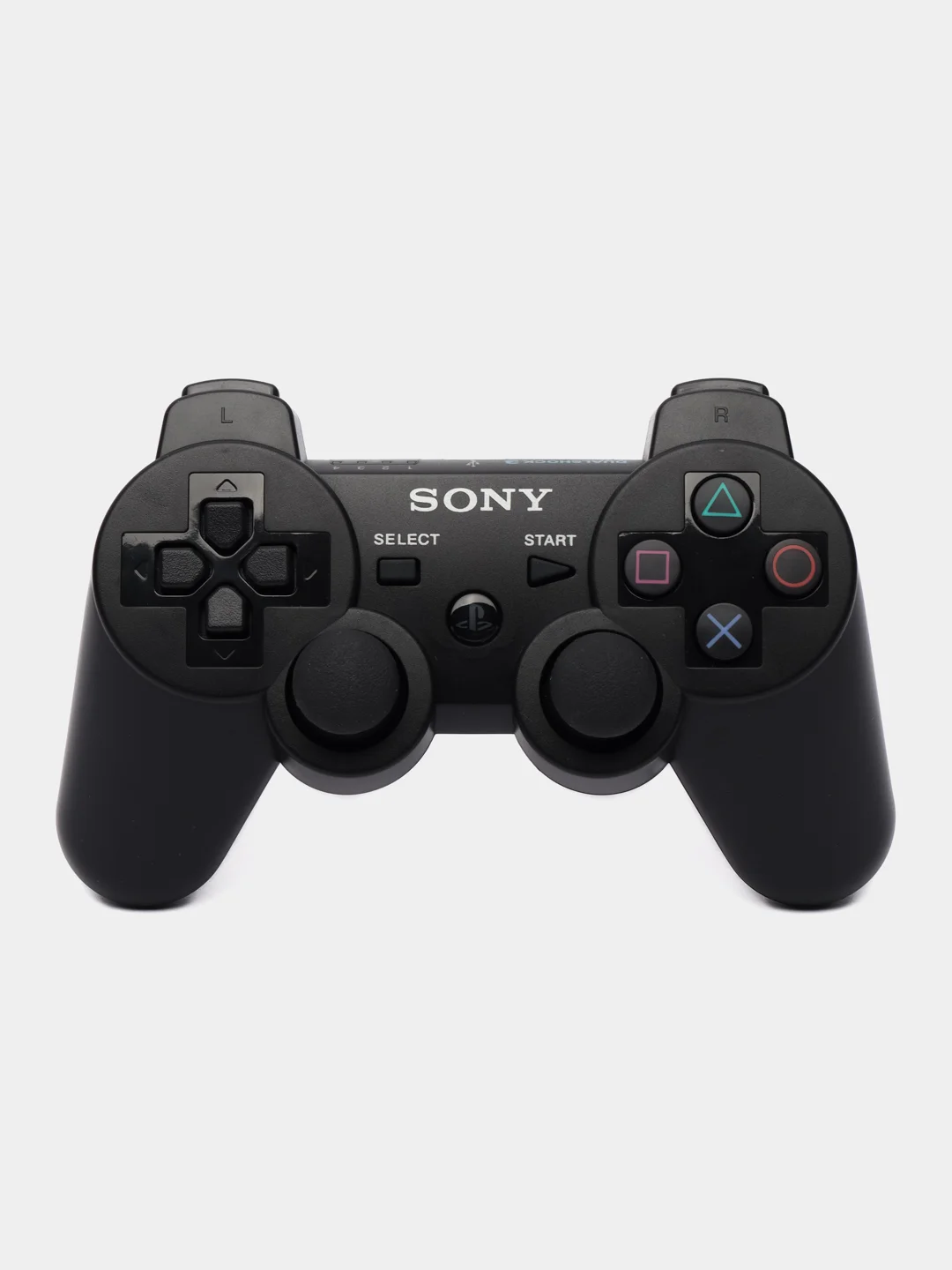 Черный джойстик пс3, контроллер Sony PS3, джойстик на сони пс3