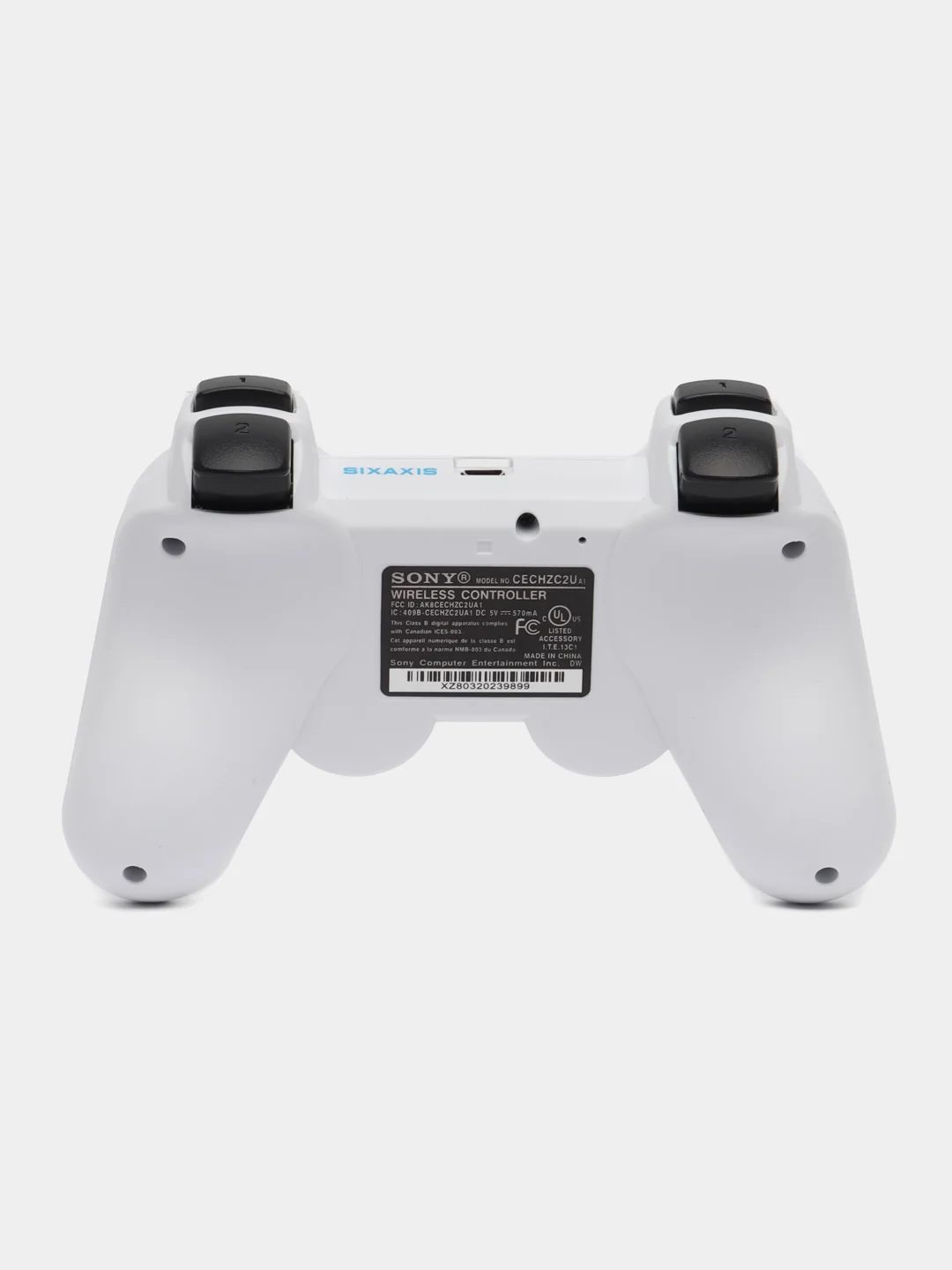 Белый джойстик пс3, контроллер Sony PS3, джойстик на сони пс3