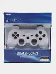 Белый джойстик пс3, контроллер Sony PS3, джойстик на сони пс3