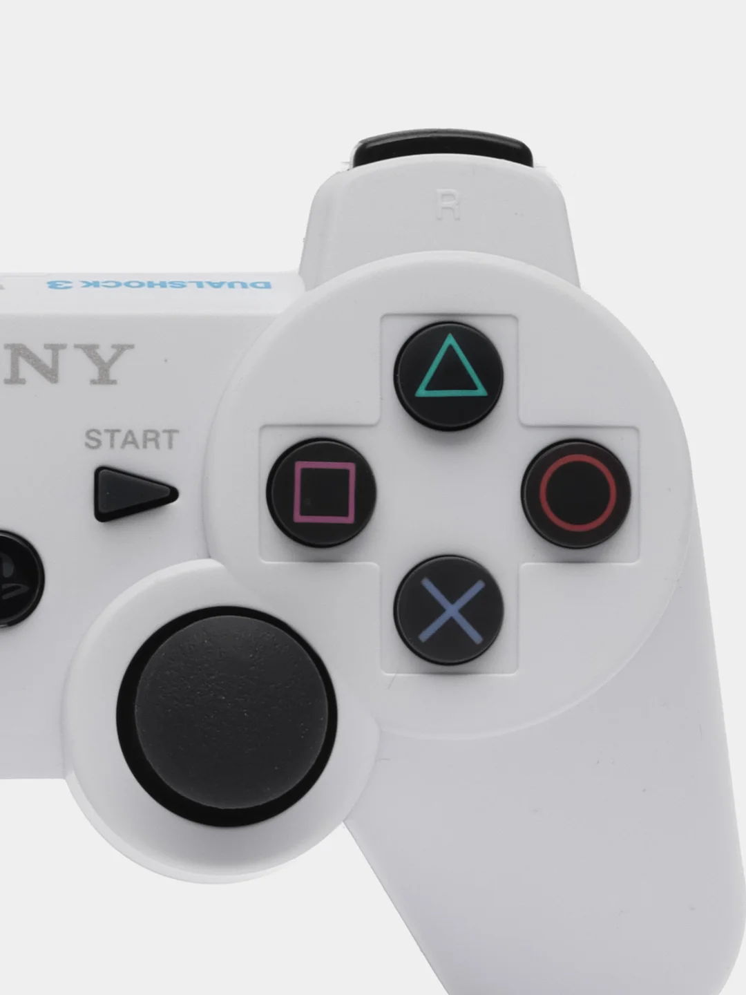 Белый джойстик пс3, контроллер Sony PS3, джойстик на сони пс3