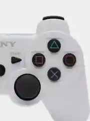 Белый джойстик пс3, контроллер Sony PS3, джойстик на сони пс3