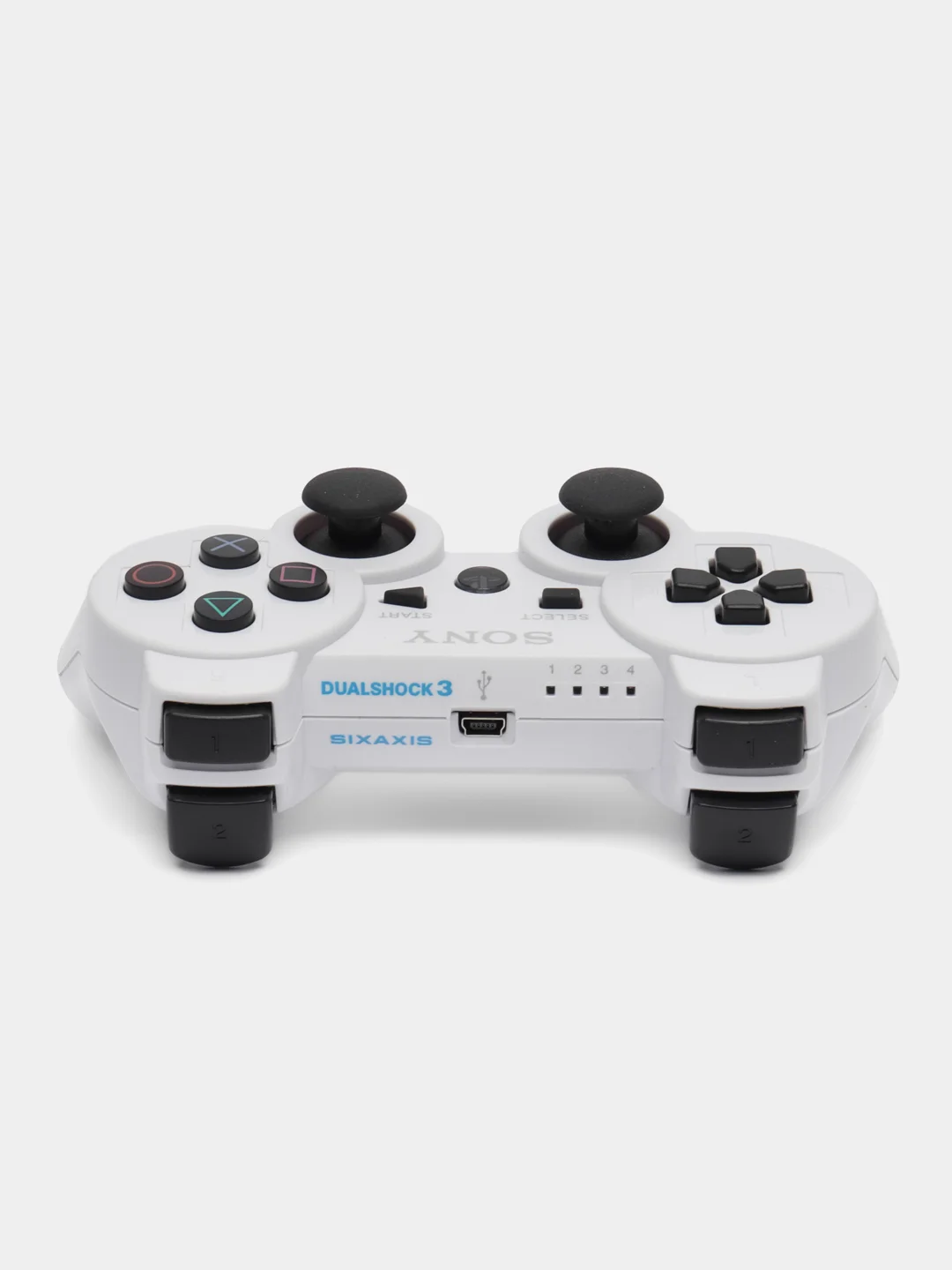 Белый джойстик пс3, контроллер Sony PS3, джойстик на сони пс3
