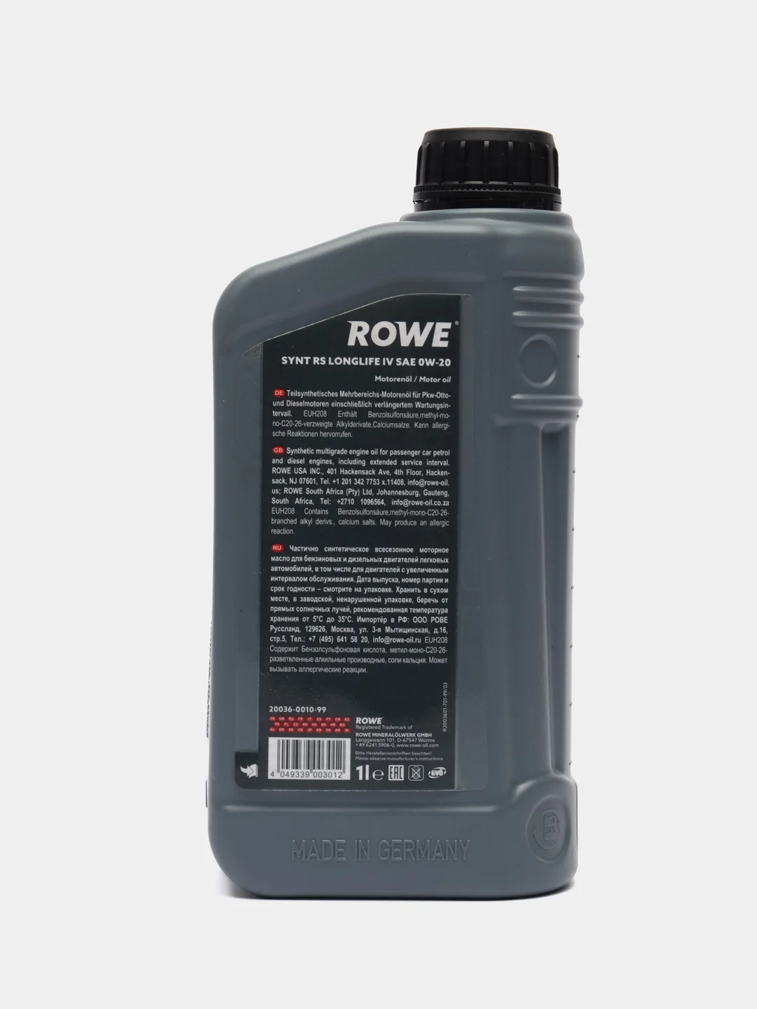ROWE 0w-20