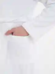 Белый халат махровый мужской, банный, домашний, 100% хлопок р.42-54