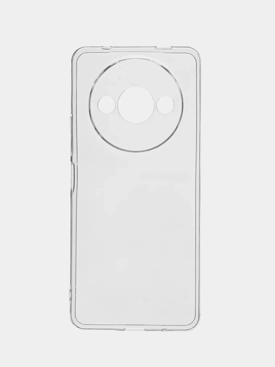 Прозрачный чехол Xiaomi Redmi A3 / Poco C61, Сяоми Редми А3, прозрачный, силиконовый