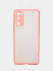 Конфетный чехол Samsung Galaxy S20 FE / Галакси С20 ФЕ пластиковый, матовый, с цветными кнопками