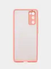 Конфетный чехол Samsung Galaxy S20 FE / Галакси С20 ФЕ пластиковый, матовый, с цветными кнопками