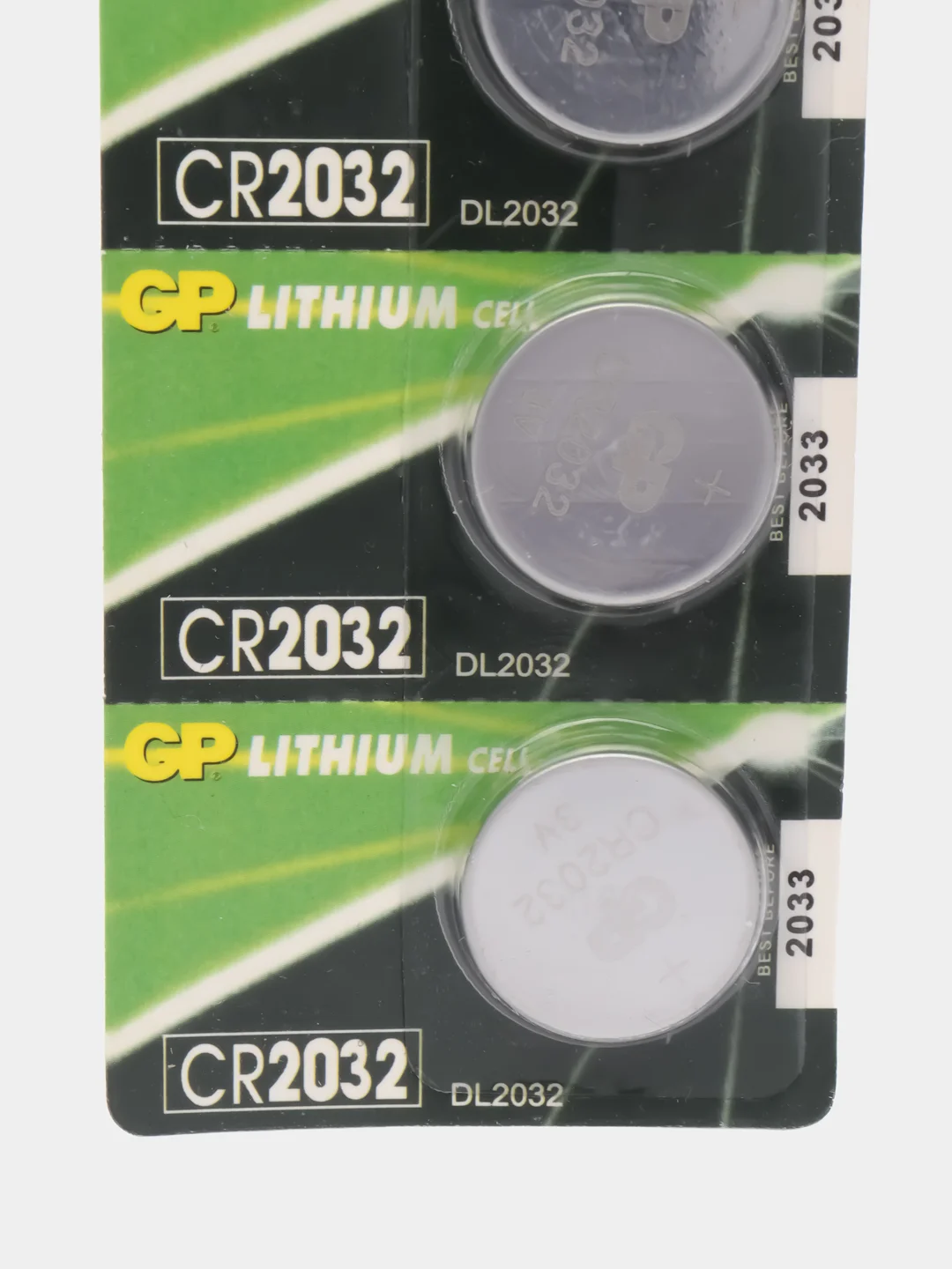 Батарейки GP CR2032, литиевые 3V